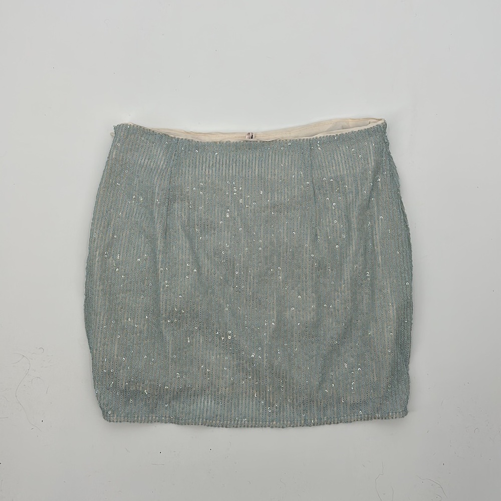 Free People Sequin mini Skirt size 2 NWOT - Picture 6 of 6